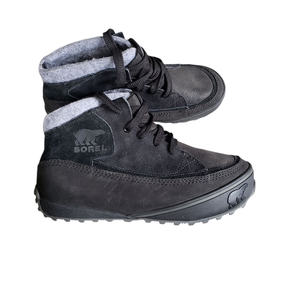 Sorel Men's Chesterman Black Leather Chukka Boots 8.5 - Picture 1 of 11